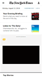 Mobile Screenshot of nytimes.com