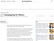 Tablet Screenshot of campaigningforhistory.blogs.nytimes.com