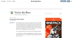 Desktop Screenshot of boss.blogs.nytimes.com