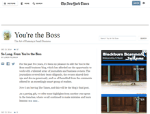 Tablet Screenshot of boss.blogs.nytimes.com