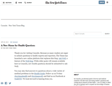 Tablet Screenshot of consults.blogs.nytimes.com